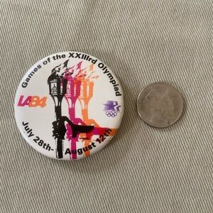 Genuine vintage 1984 LA Olympics pin